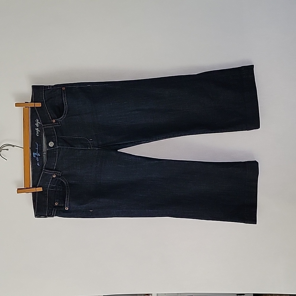 7 For All Mankind Dojo Crop Denim sz 31